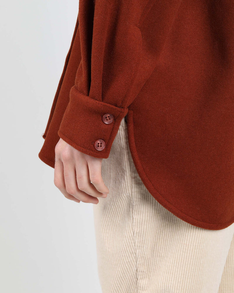 
                  
                    TERESA Rust Over Shirt
                  
                