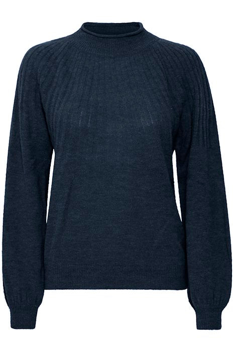 PZASTRID Dark Sapphire Rollneck Jumper