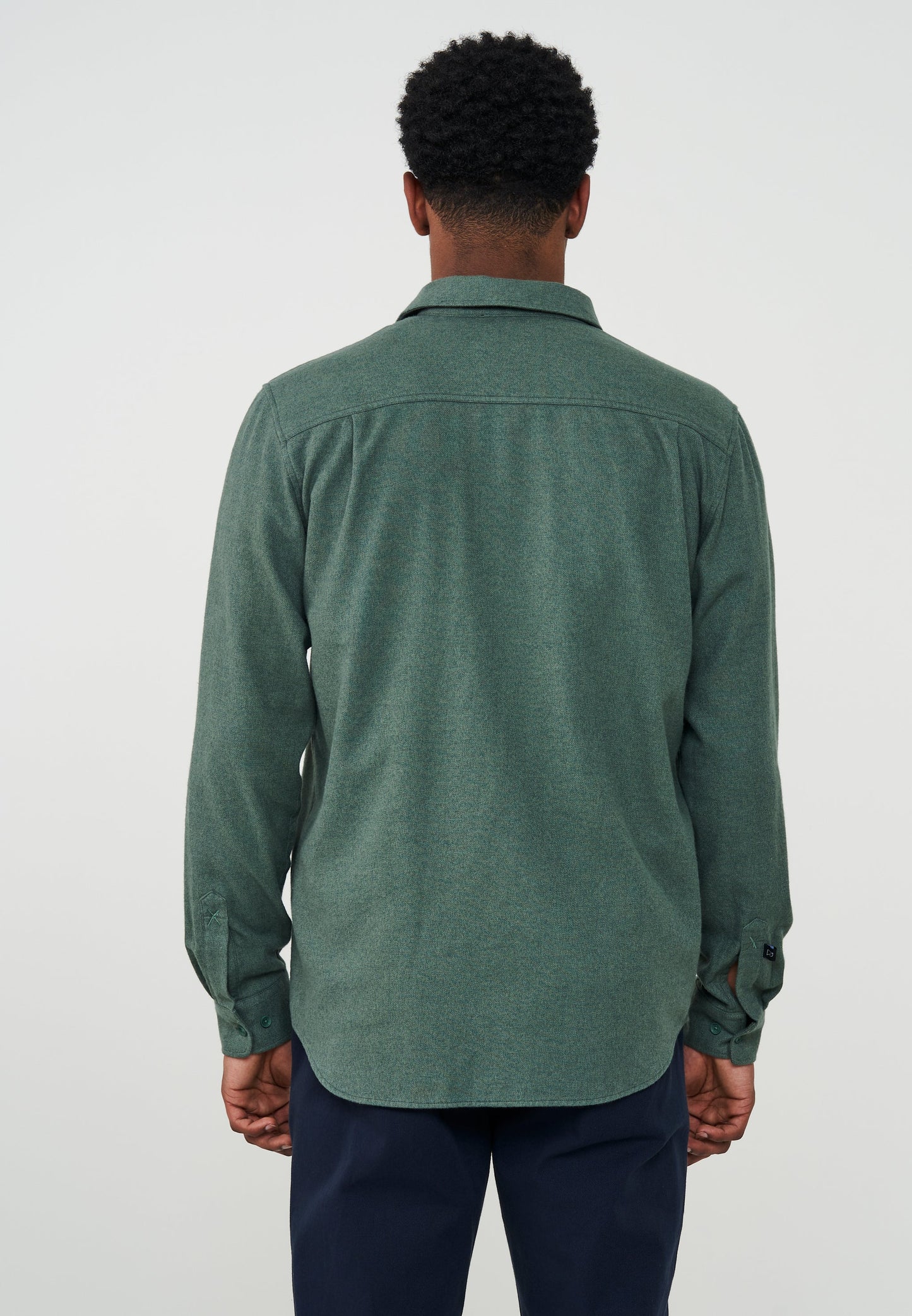 
                  
                    DISANTHUS Deep Green Twotone Shirt
                  
                