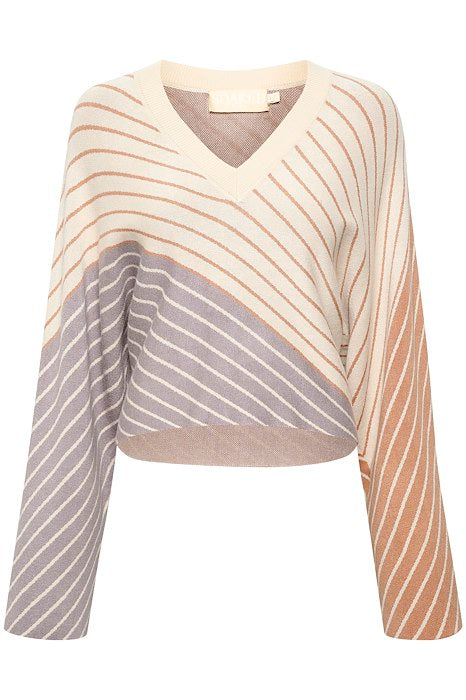 
                  
                    SLDIANA Diagonal Tricolour Jumper
                  
                