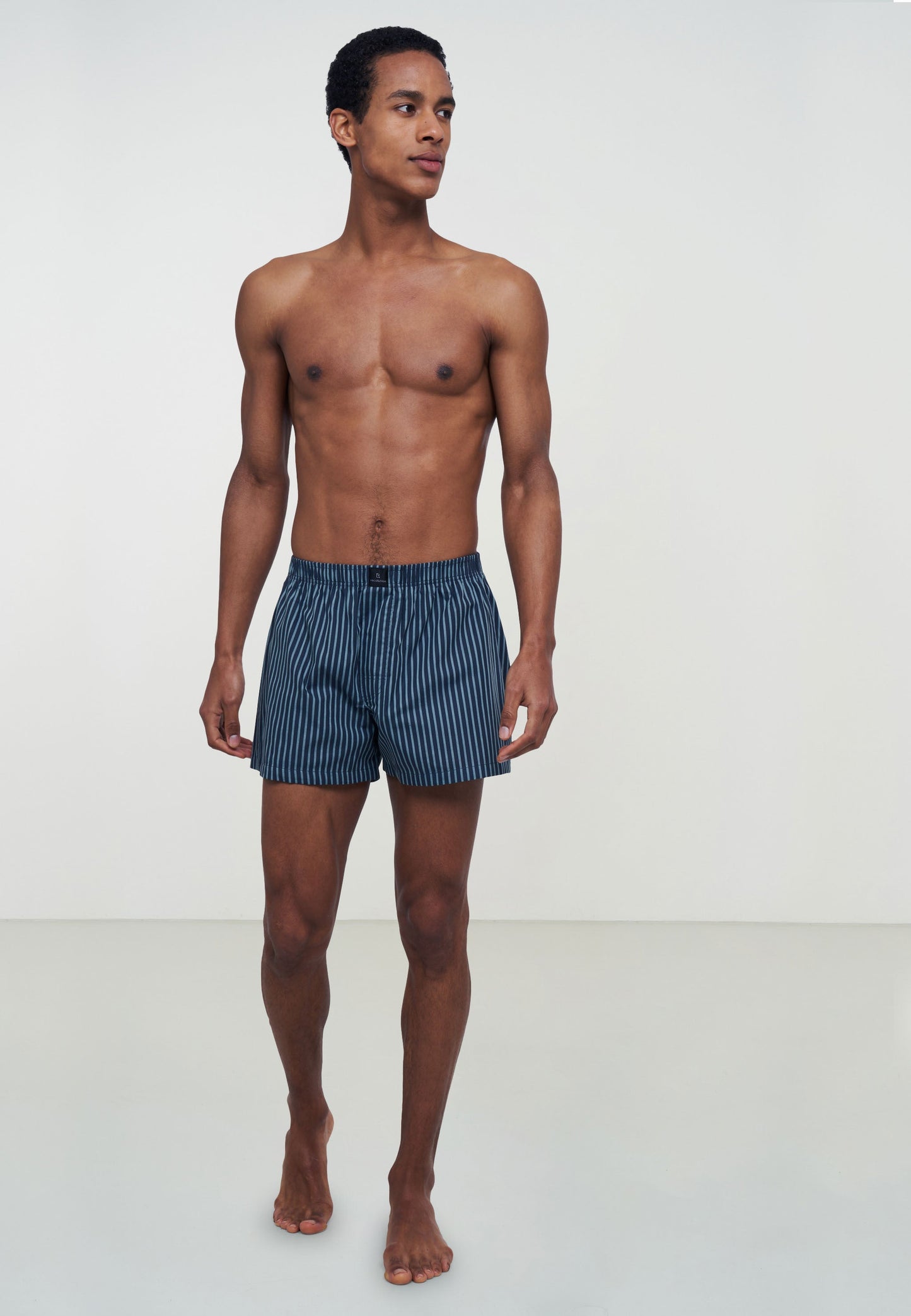 
                  
                    AMARGO Navy Stripes Boxershorts
                  
                