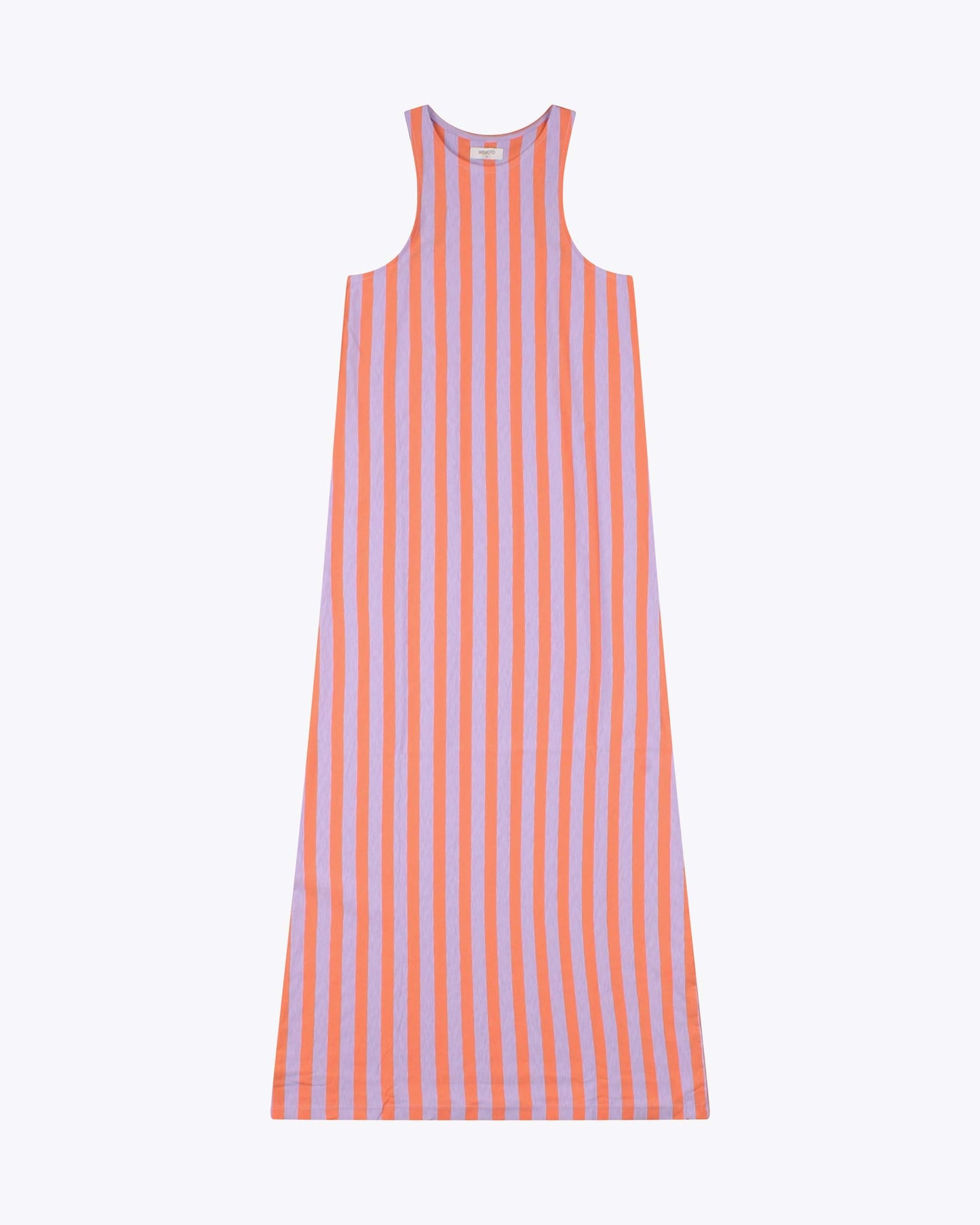 
                  
                    DELLA Melon Lilac Slub Jersey Maxi Tank Dress
                  
                