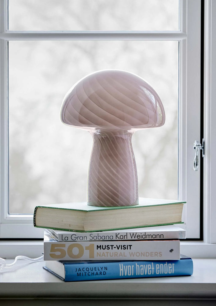 
                  
                    Old Rose Mushroom Lamp
                  
                