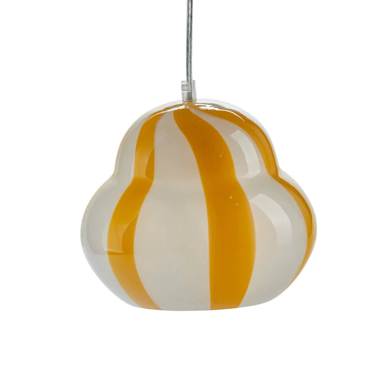 Pendant Stripe Glass Lamp