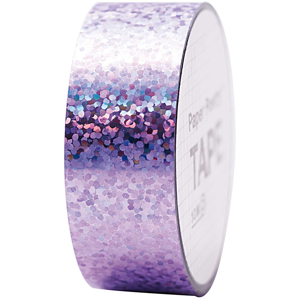 Lilac Holographic Dot Tape