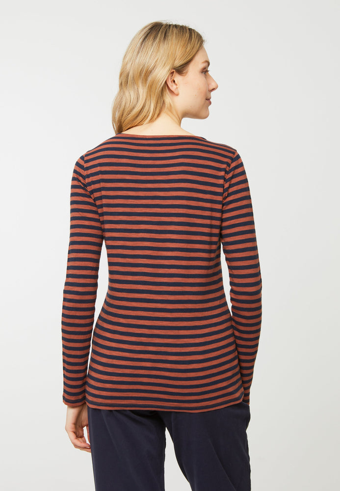 
                  
                    Almond Iris Stripes Long Sleeve
                  
                