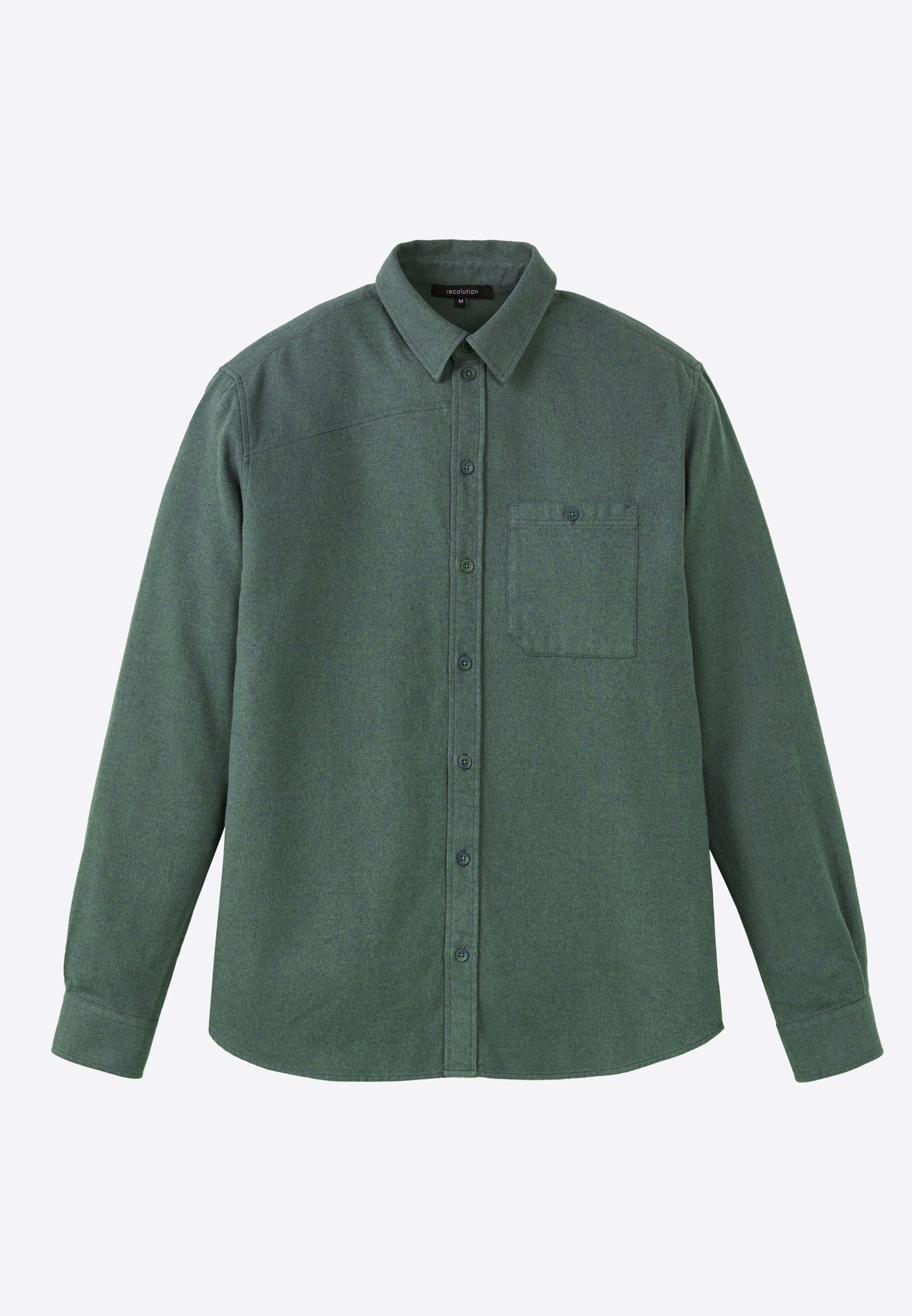 
                  
                    DISANTHUS Deep Green Twotone Shirt
                  
                