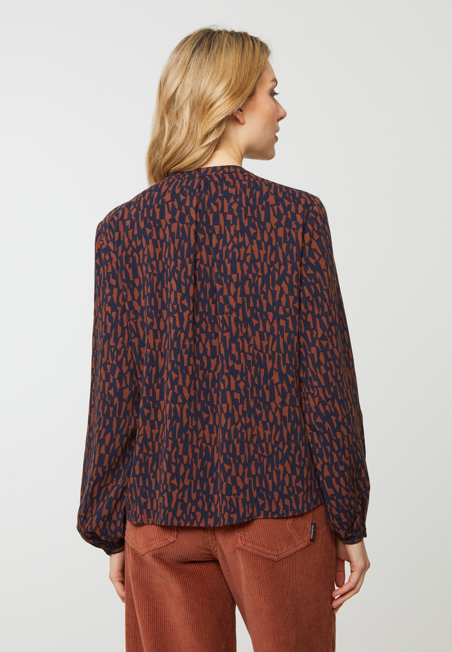 
                  
                    Almond Carambola Snippets Blouse
                  
                