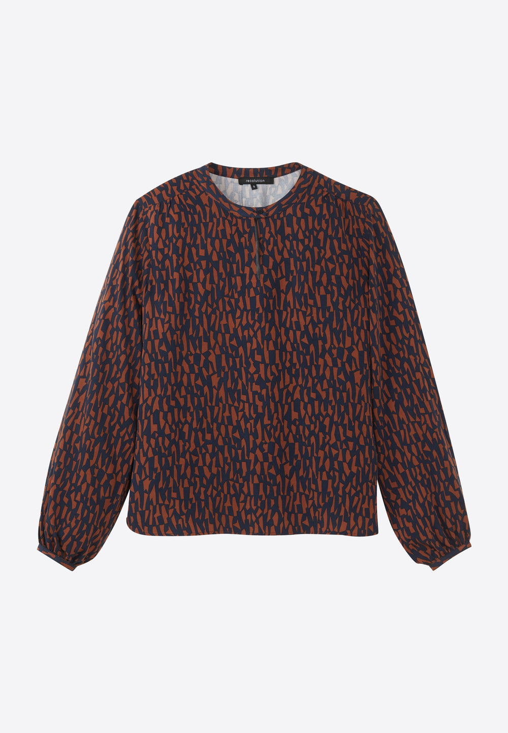 Almond Carambola Snippets Blouse