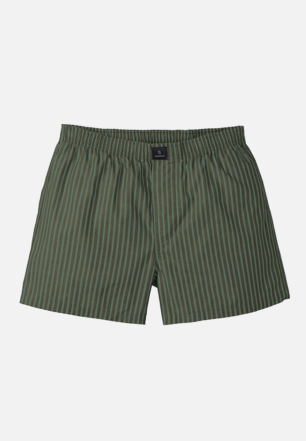 AMARGO Dark Olive Stripes Boxershorts