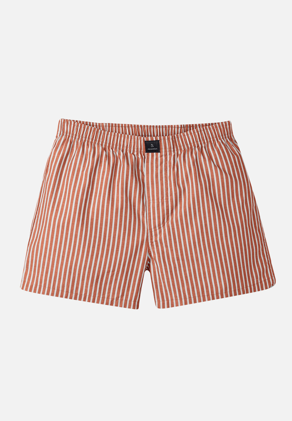AMARGO Dark Summer Orange Stripes Boxershorts