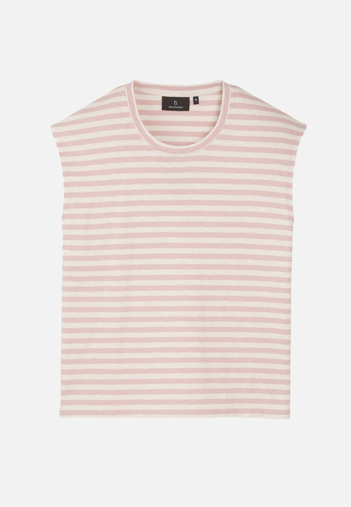
                  
                    ZINNIA STRIPES T-Shirt in Rosa
                  
                