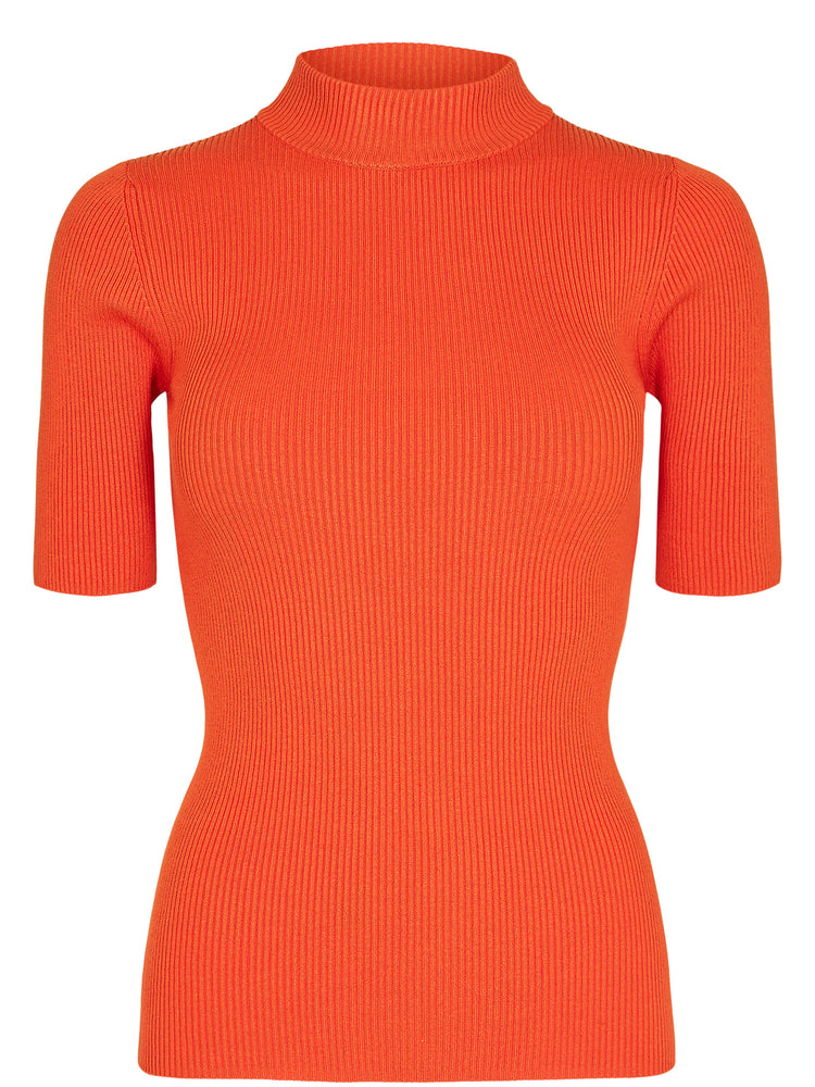 
                  
                    NUBIA Red Orange Short Sleeve Jumper
                  
                