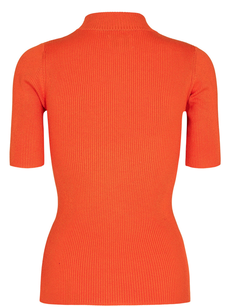 
                  
                    NUBIA Red Orange Short Sleeve Jumper
                  
                