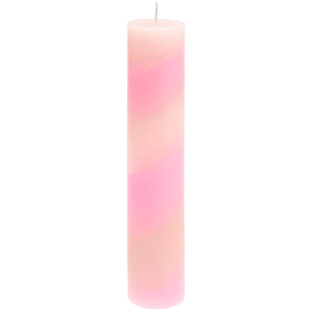 
                  
                    Light Pink Striped Taper Candle
                  
                