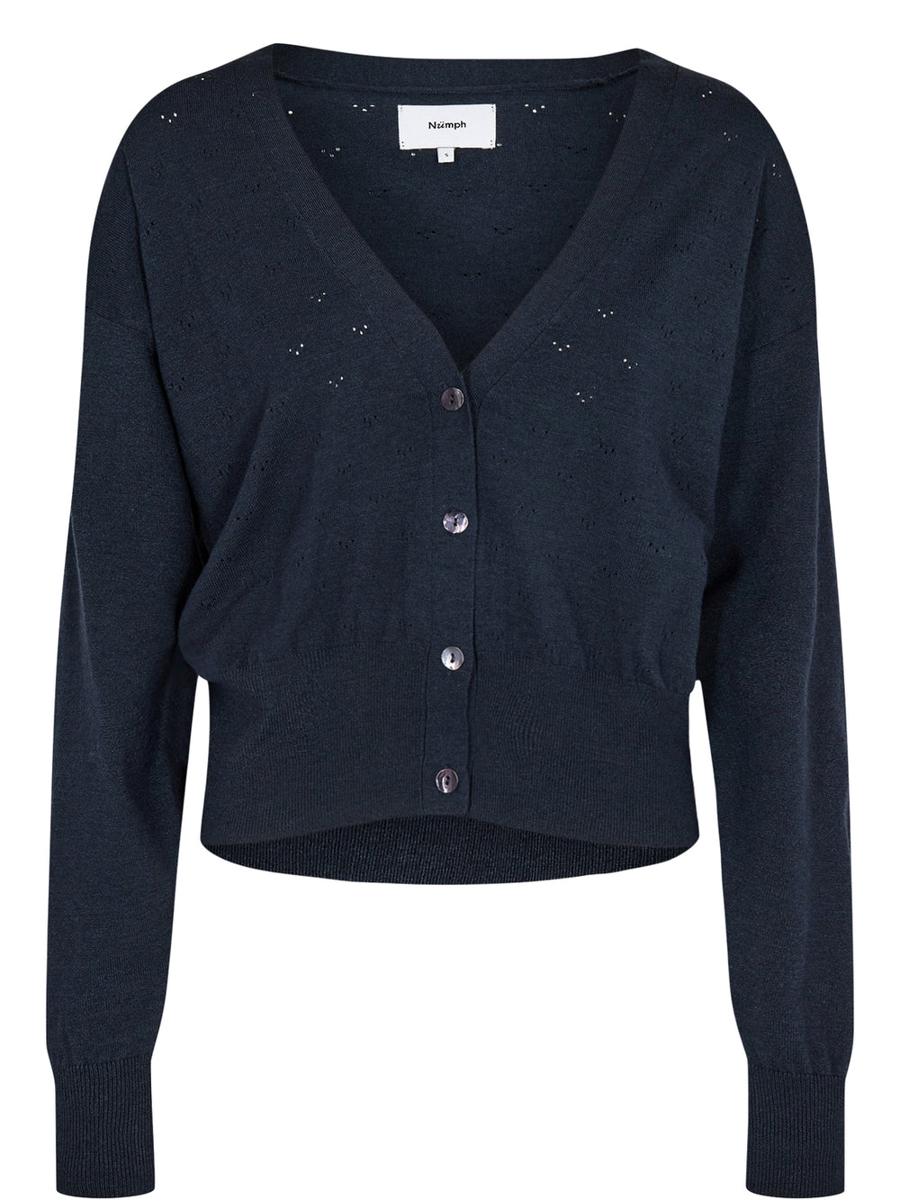 NUEDNA Dark Sapphire Cardigan
