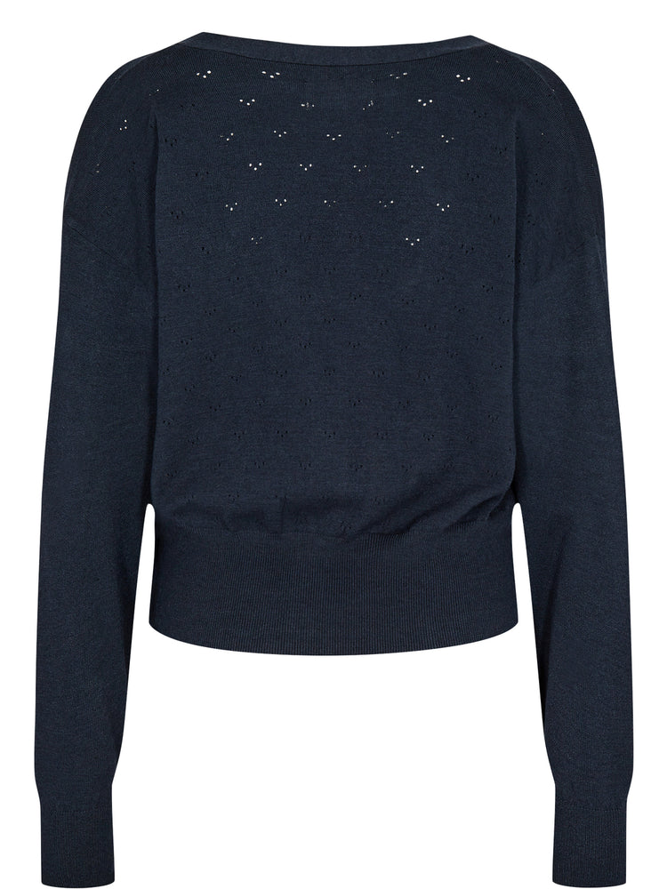 
                  
                    NUEDNA Dark Sapphire Cardigan
                  
                