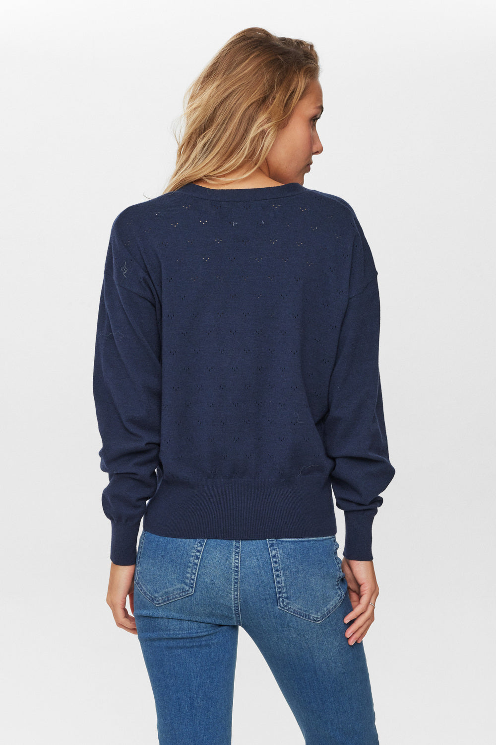 
                  
                    NUEDNA Dark Sapphire Cardigan
                  
                