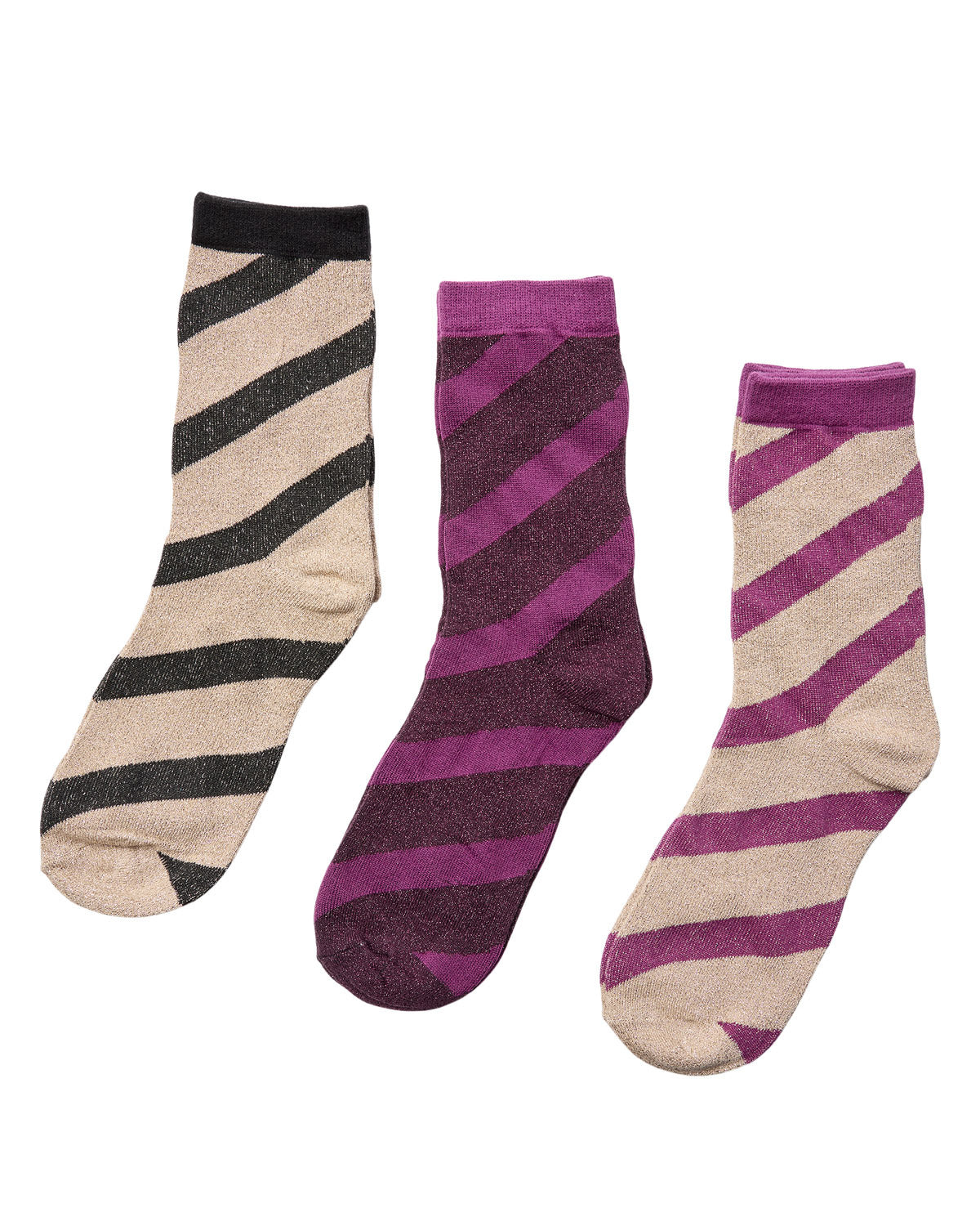 
                  
                    NUENA Multi Socks Set Of 3
                  
                