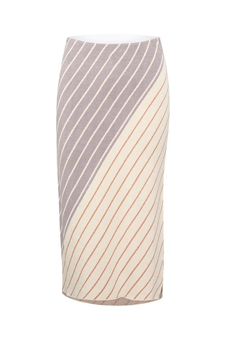 
                  
                    SLDIANA Diagonal Tricolour Skirt
                  
                