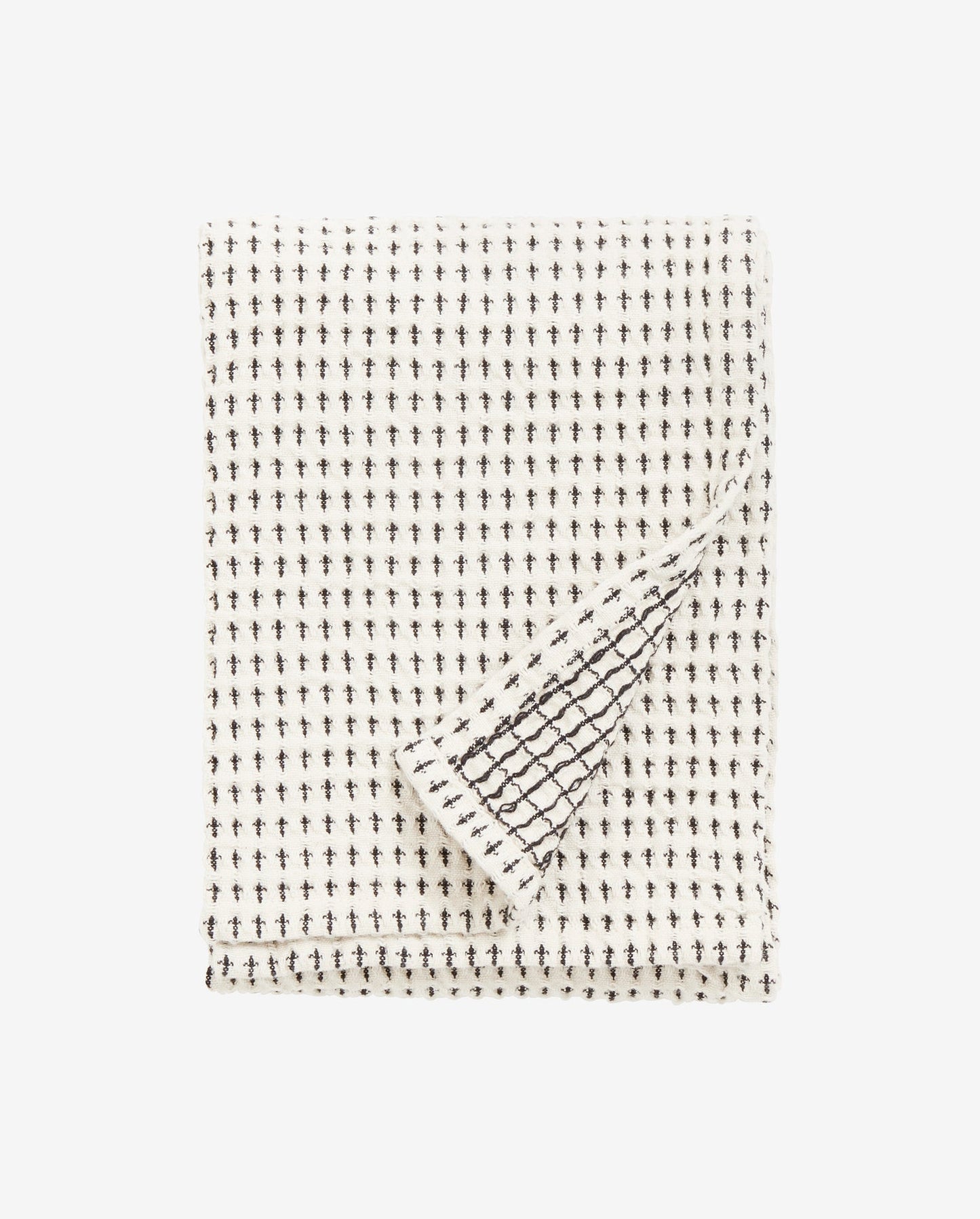 
                  
                    Off White Black Waffle Tea Towel
                  
                