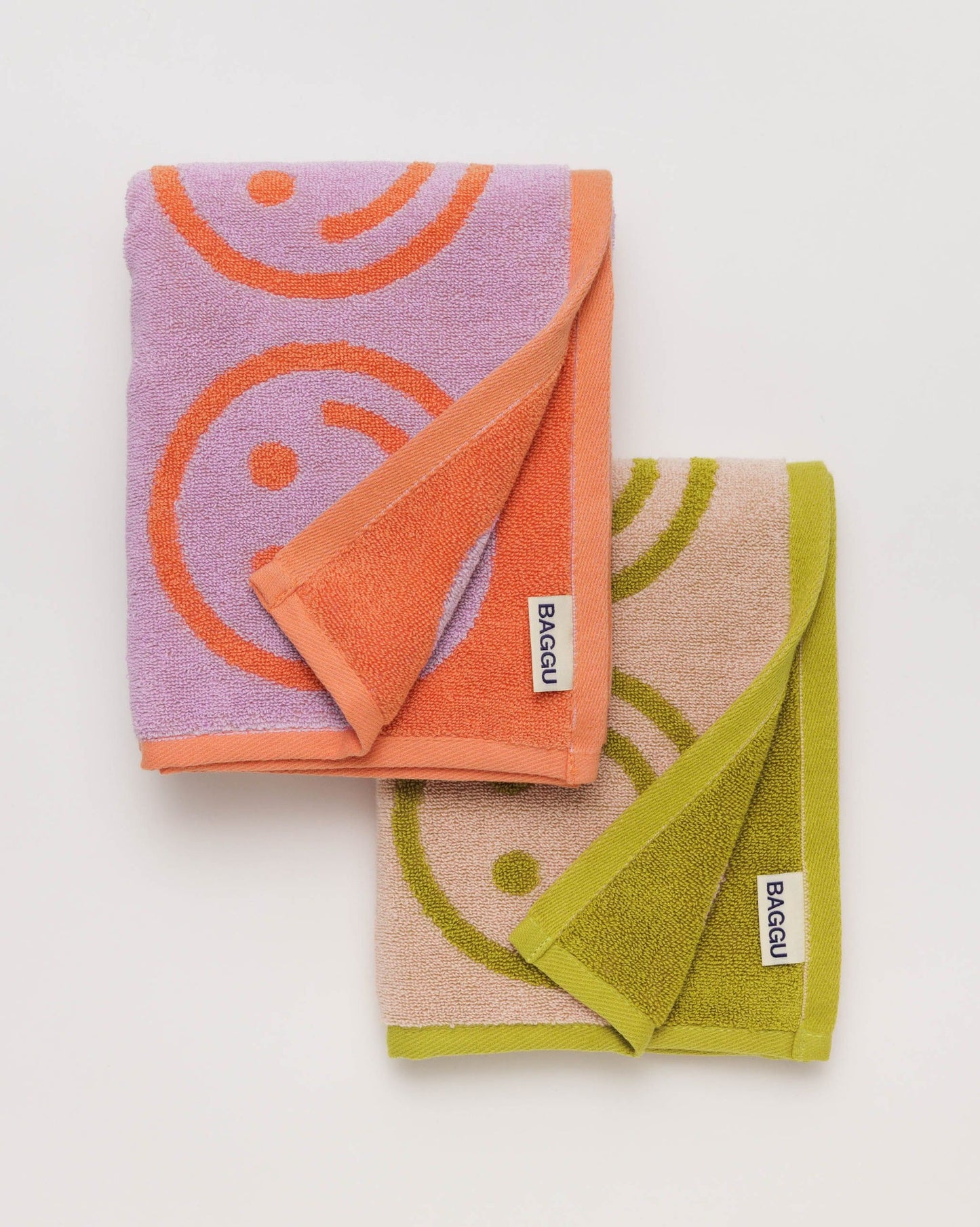 
                  
                    Happy Lilac Ochre  Hand Towel Set Of 2
                  
                