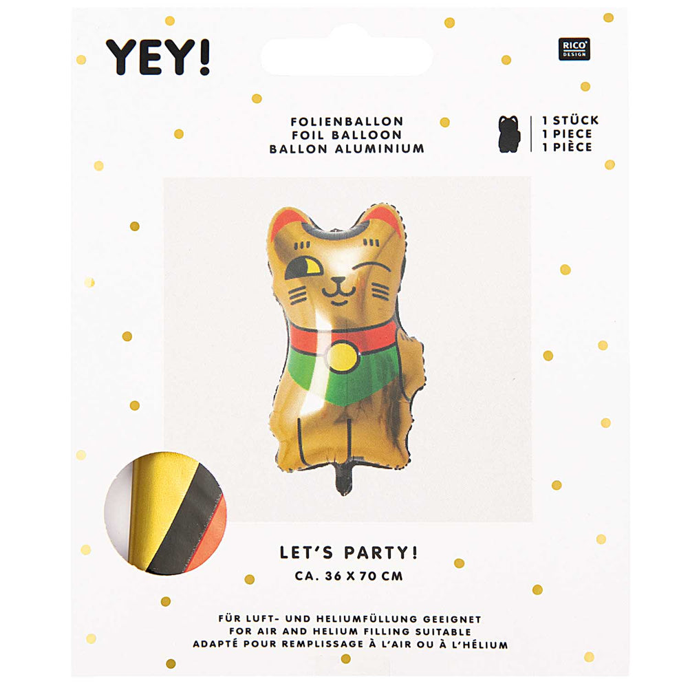 
                  
                    Gold Lucky Cat Foil Balloon
                  
                