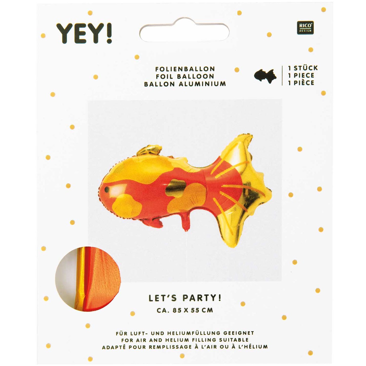 
                  
                    Gold Koi Fish Foil Balloon
                  
                
