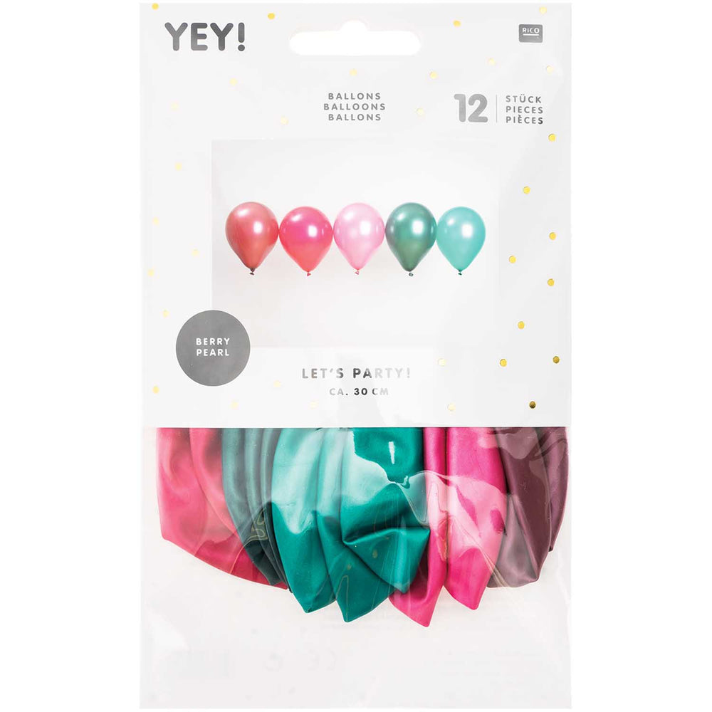 
                  
                    Berry Pearl Balloon Set Of 12
                  
                