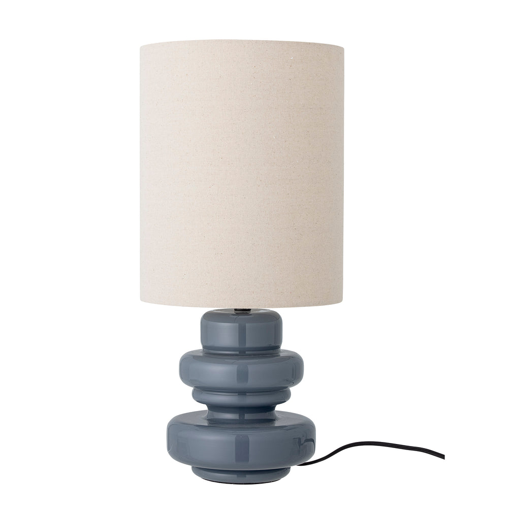 FABIOLA Blue Glass Table Lamp