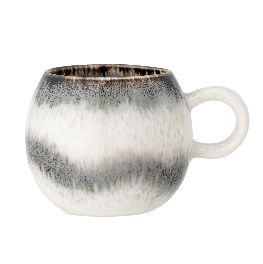 PAULA Grey Stoneware Cup