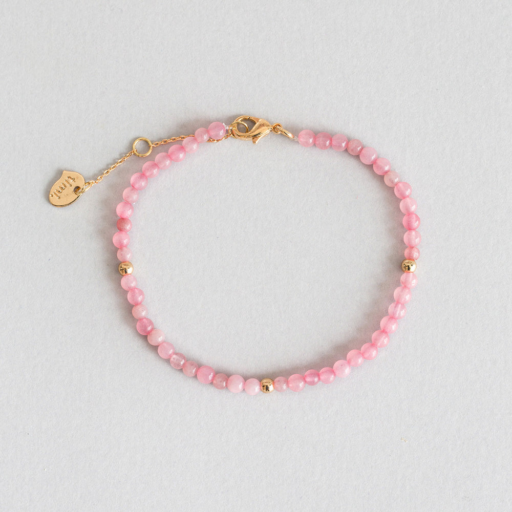 
                  
                    Rosenquarz Perlenarmband
                  
                