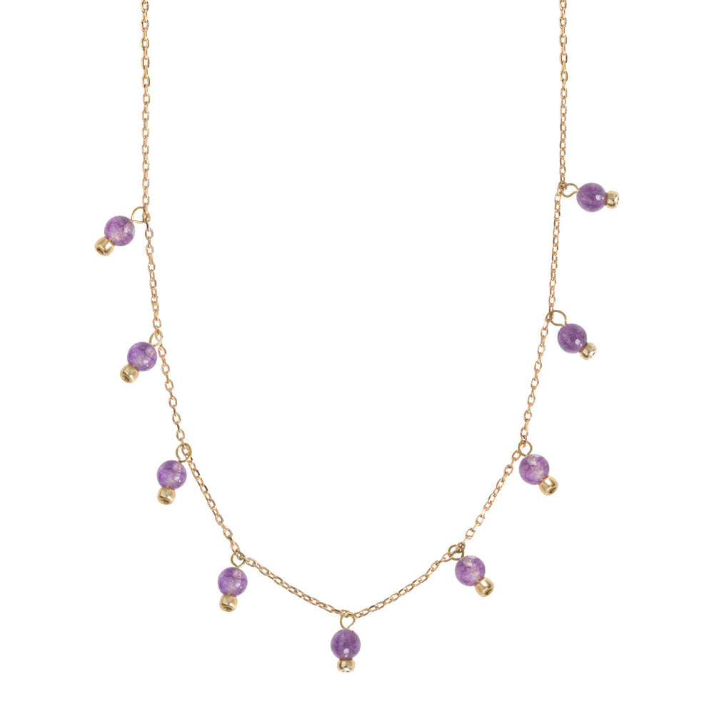 
                  
                    Delicate Amethyst Necklace
                  
                