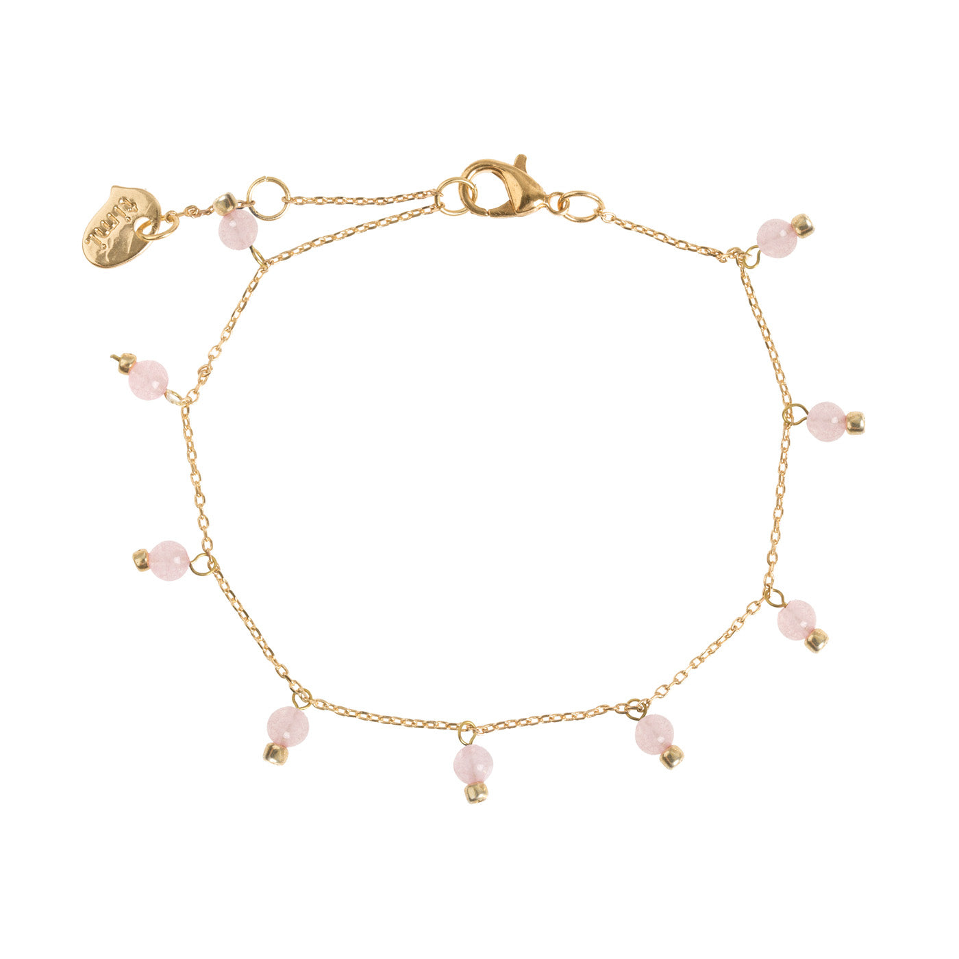 
                  
                    Delicate Rose Quartz Bracelet
                  
                