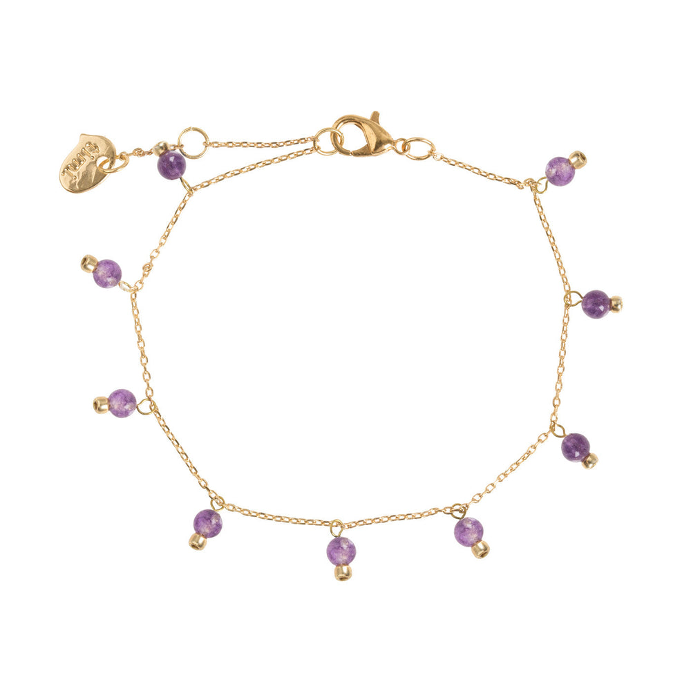 Delicate Amethyst Bracelet