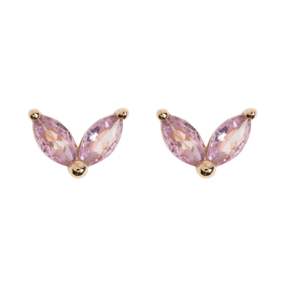 
                  
                    LEAH Pink Crystal Leaf Stud Earrings
                  
                