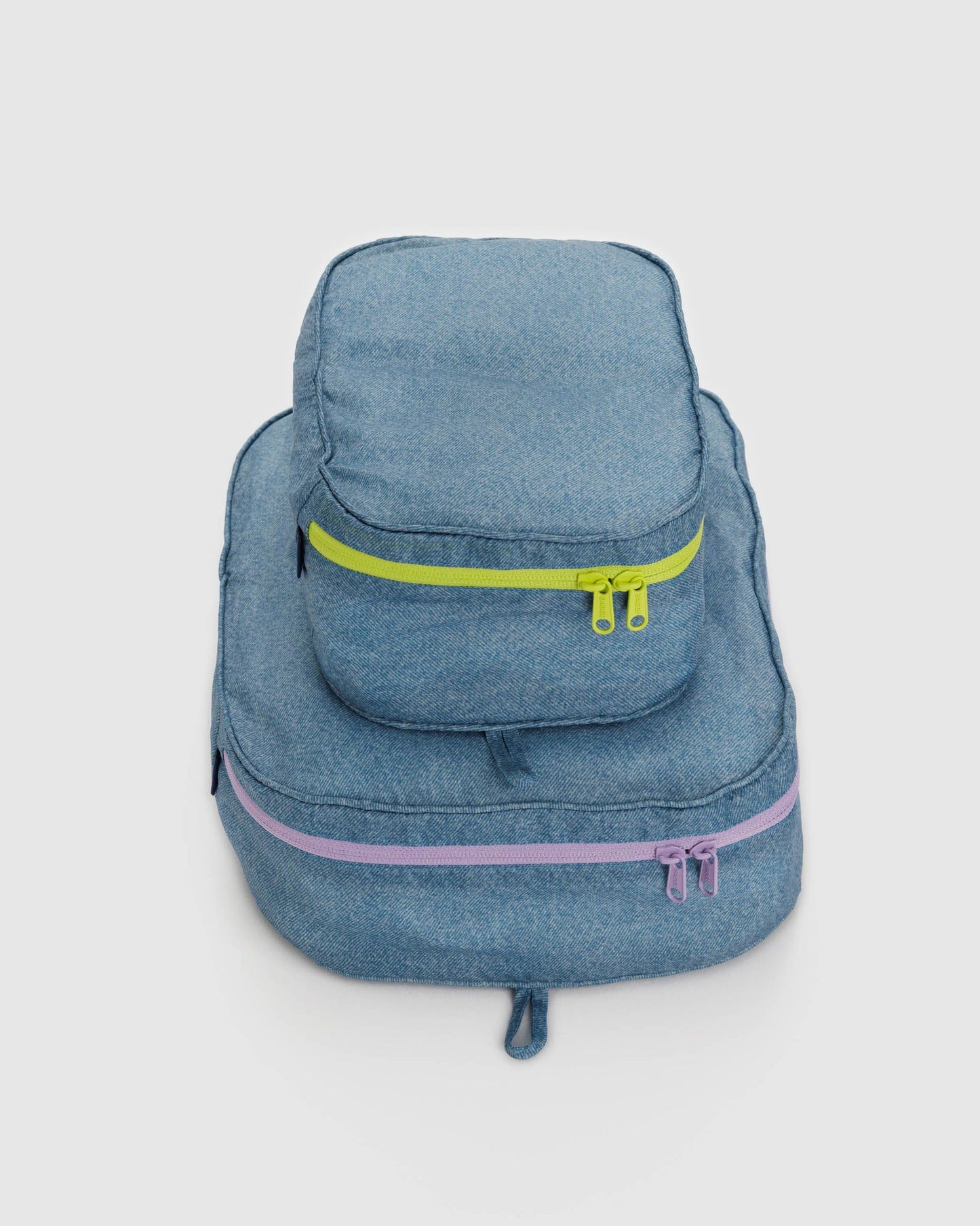 Digital Denim Packing Cube Case Set Of 2 Victoria met Albert