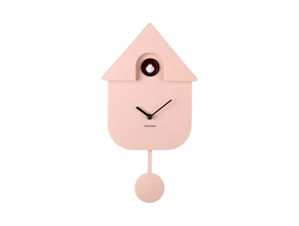 
                  
                    MODERN CUCKOO Soft Pink Wall Clock
                  
                