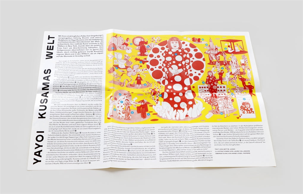 
                  
                    Yayoi Kusamas Welt-Puzzle
                  
                