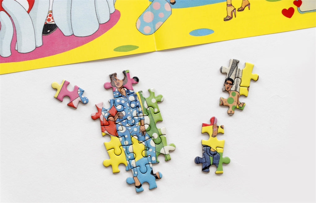 
                  
                    Yayoi Kusamas Welt-Puzzle
                  
                