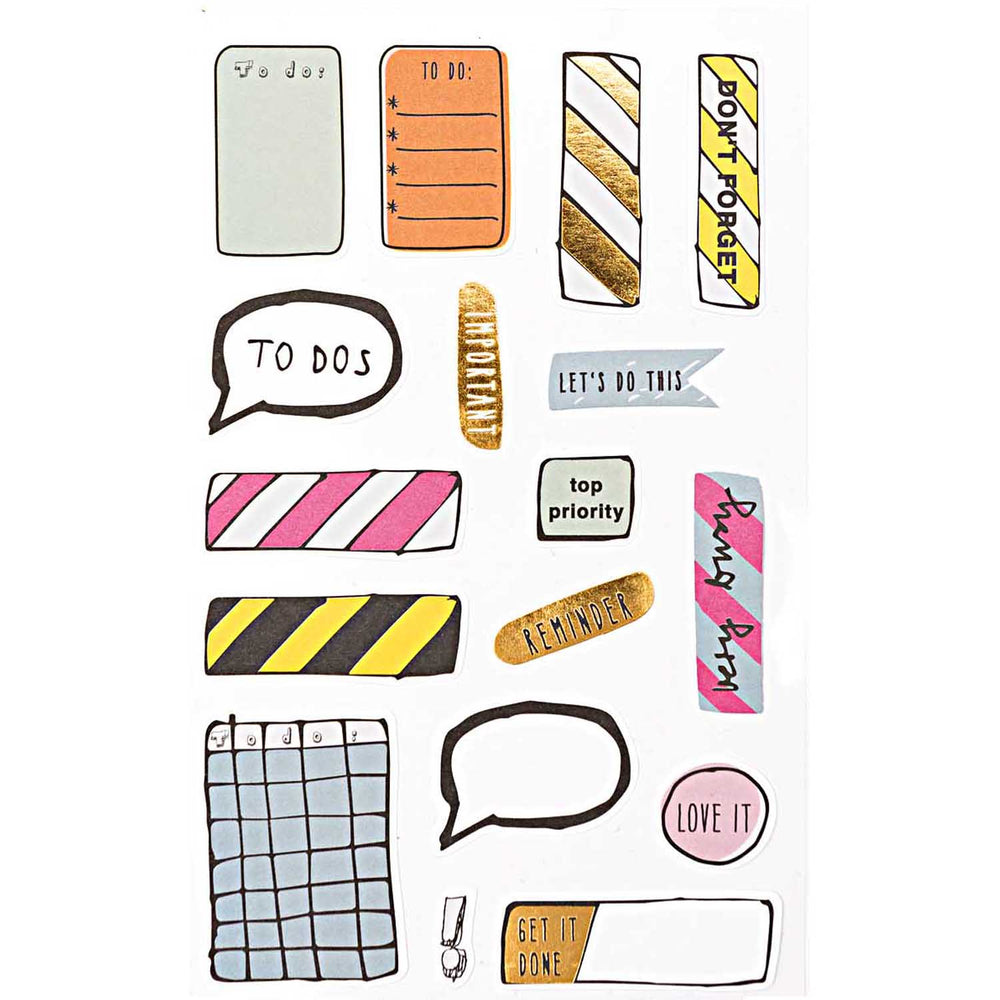 Agenda Magische Notizen Sticker