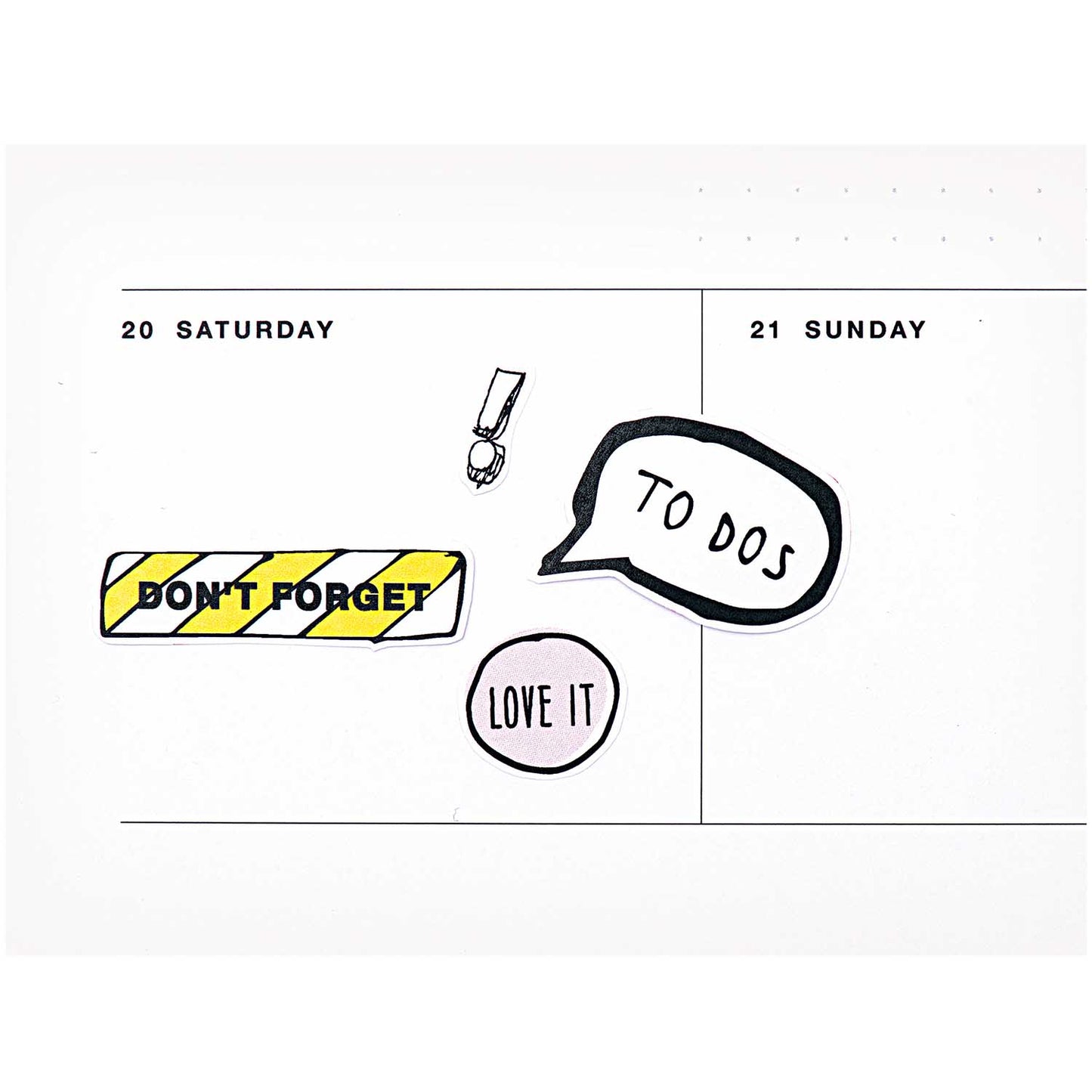 
                  
                    Agenda Magische Notizen Sticker
                  
                