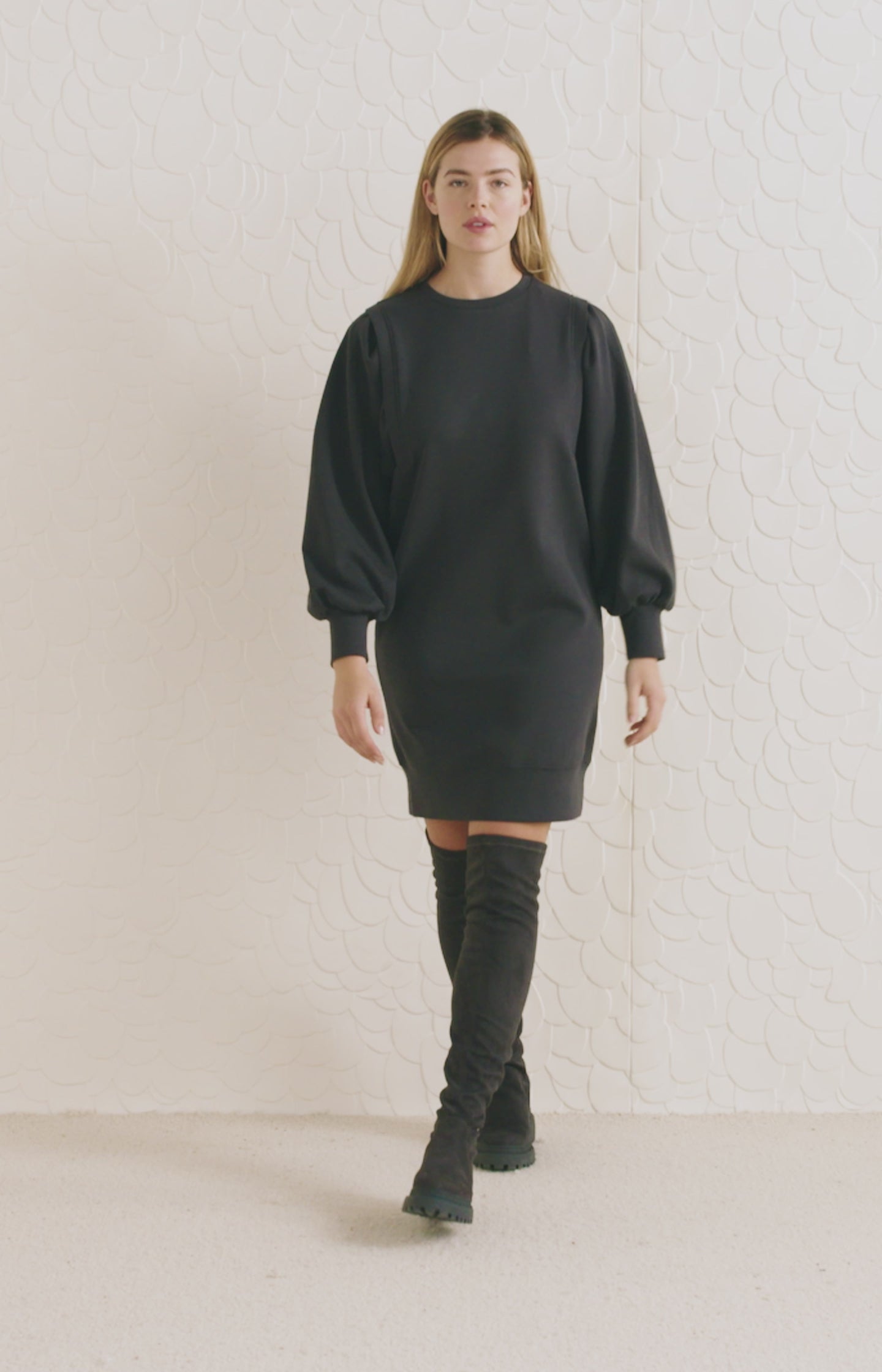 
                  
                    Phantom Big Sleeve Sweat Dress
                  
                