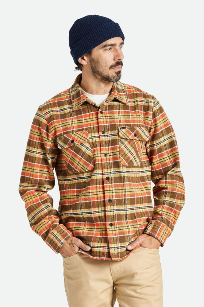 
                  
                    BOWERY Desert Palm Antelope Burnt Red Heavy Weight Flannel Shirt
                  
                