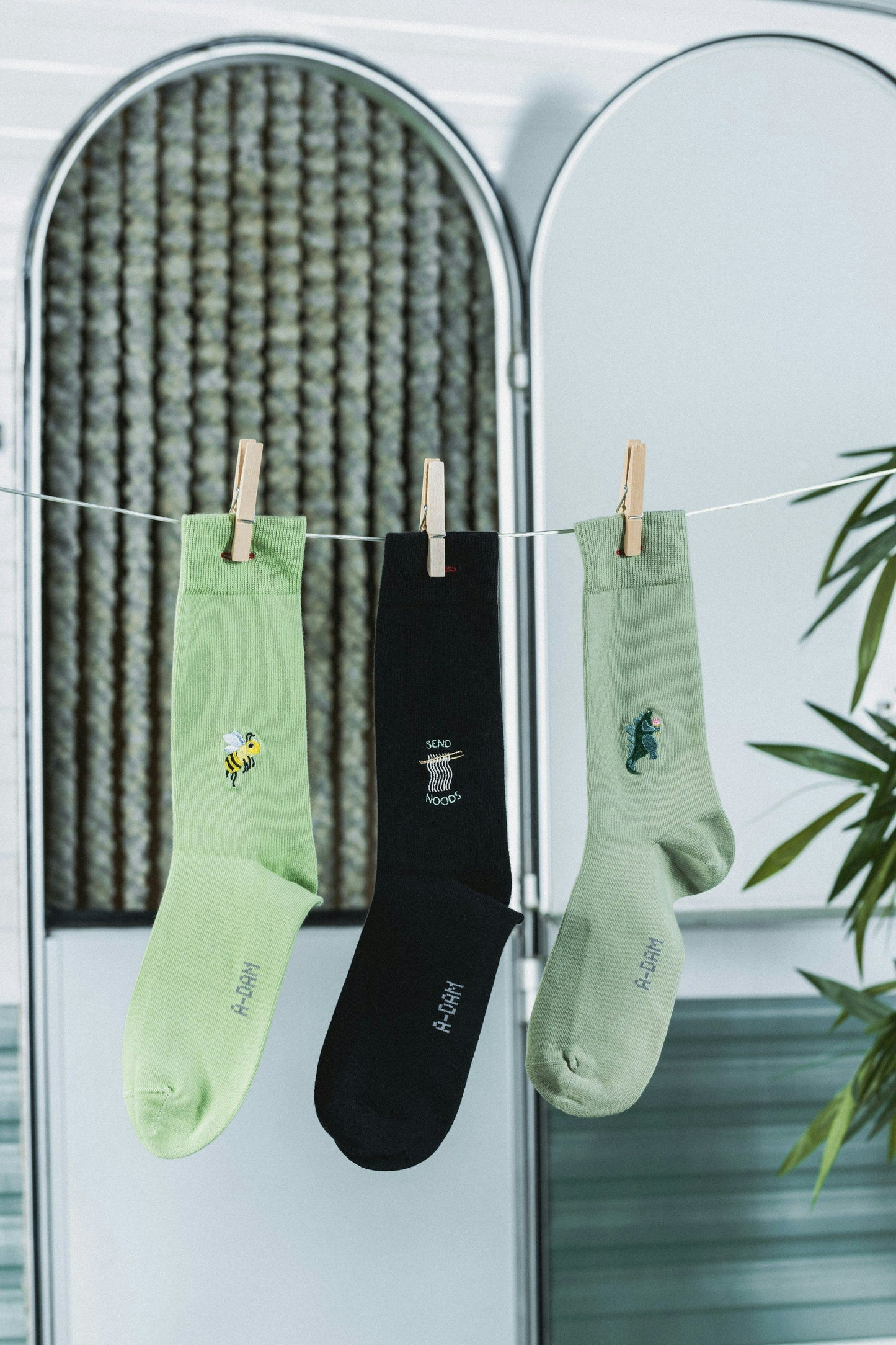 
                  
                    Green Zilla Socks
                  
                