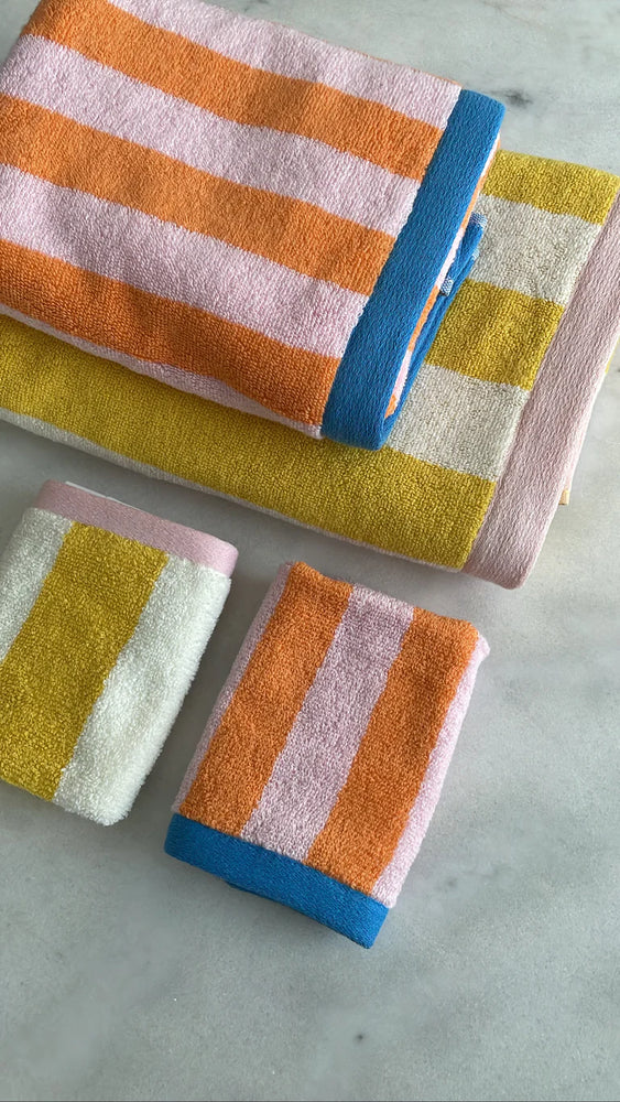 
                  
                    Yellow Stripe Towel
                  
                