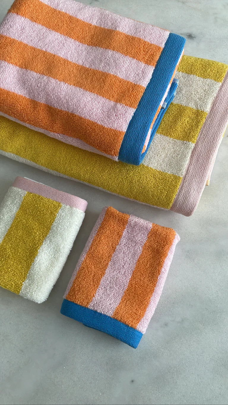 
                  
                    Yellow Stripe Towel
                  
                