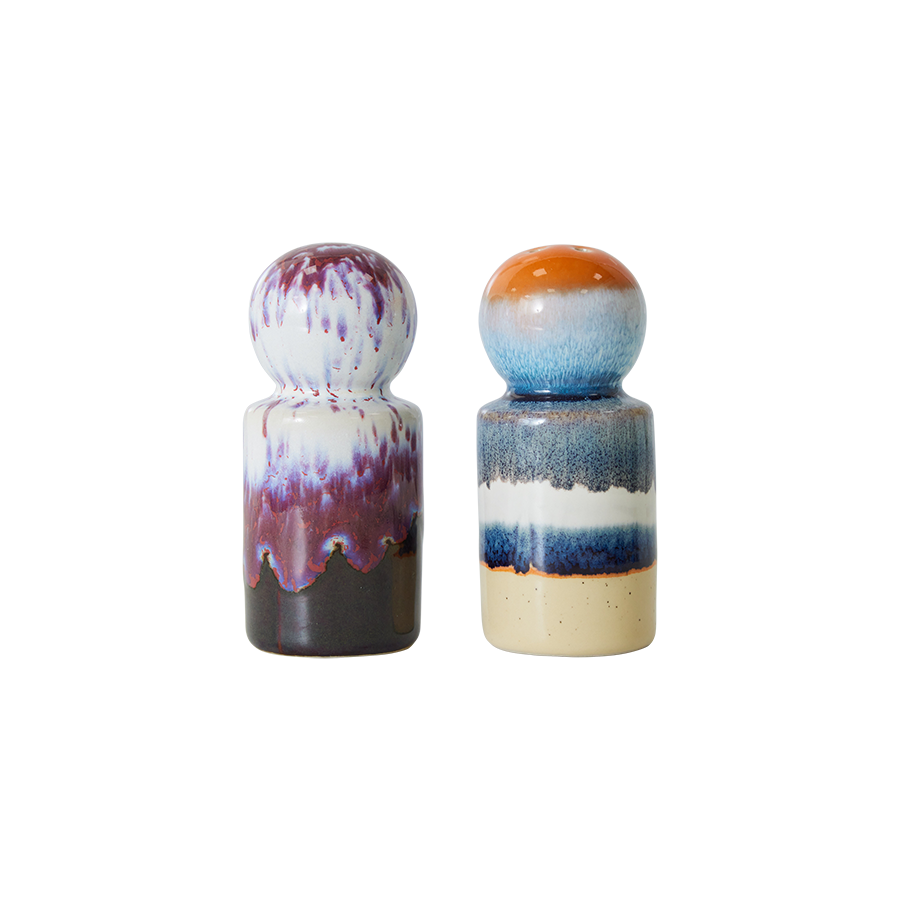 
                  
                    Stargaze 70S Ceramics Pepper & Salt Jar Set Of 2
                  
                