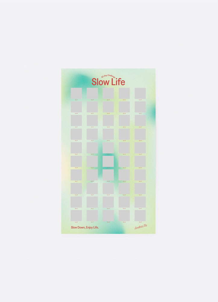 
                  
                    50 Day Challenge Slow Life Poster
                  
                