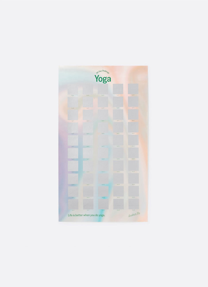 
                  
                    50 Day Challenge Yoga Poster
                  
                